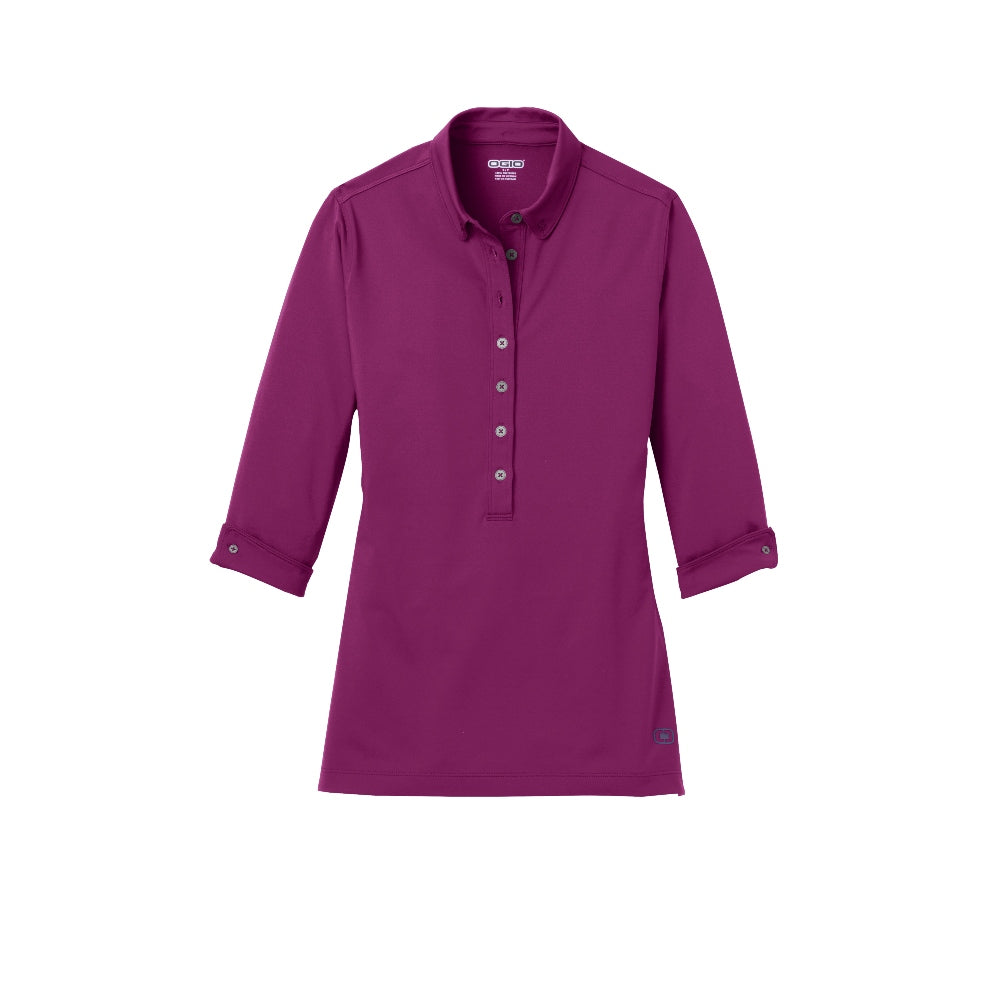 OGIO® Women’s Gauge Polo - Berry Bust