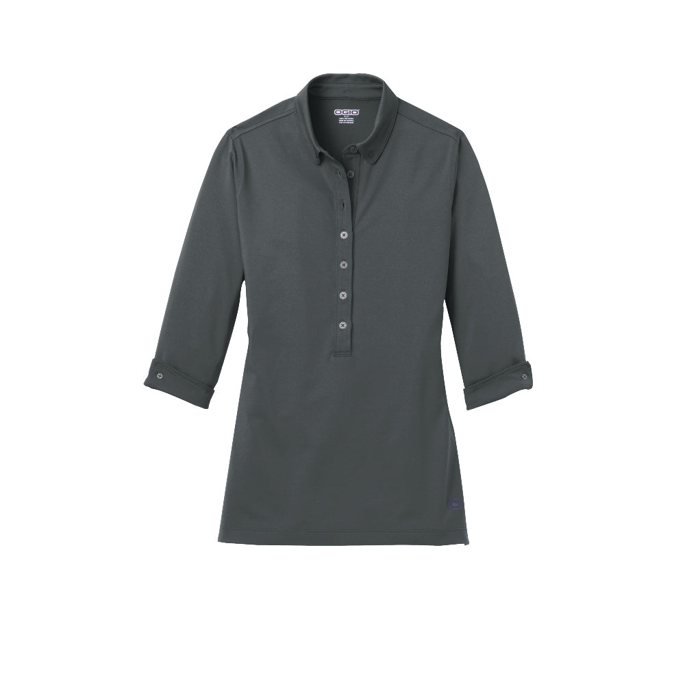 OGIO® Women’s Gauge Polo - Diesel Grey