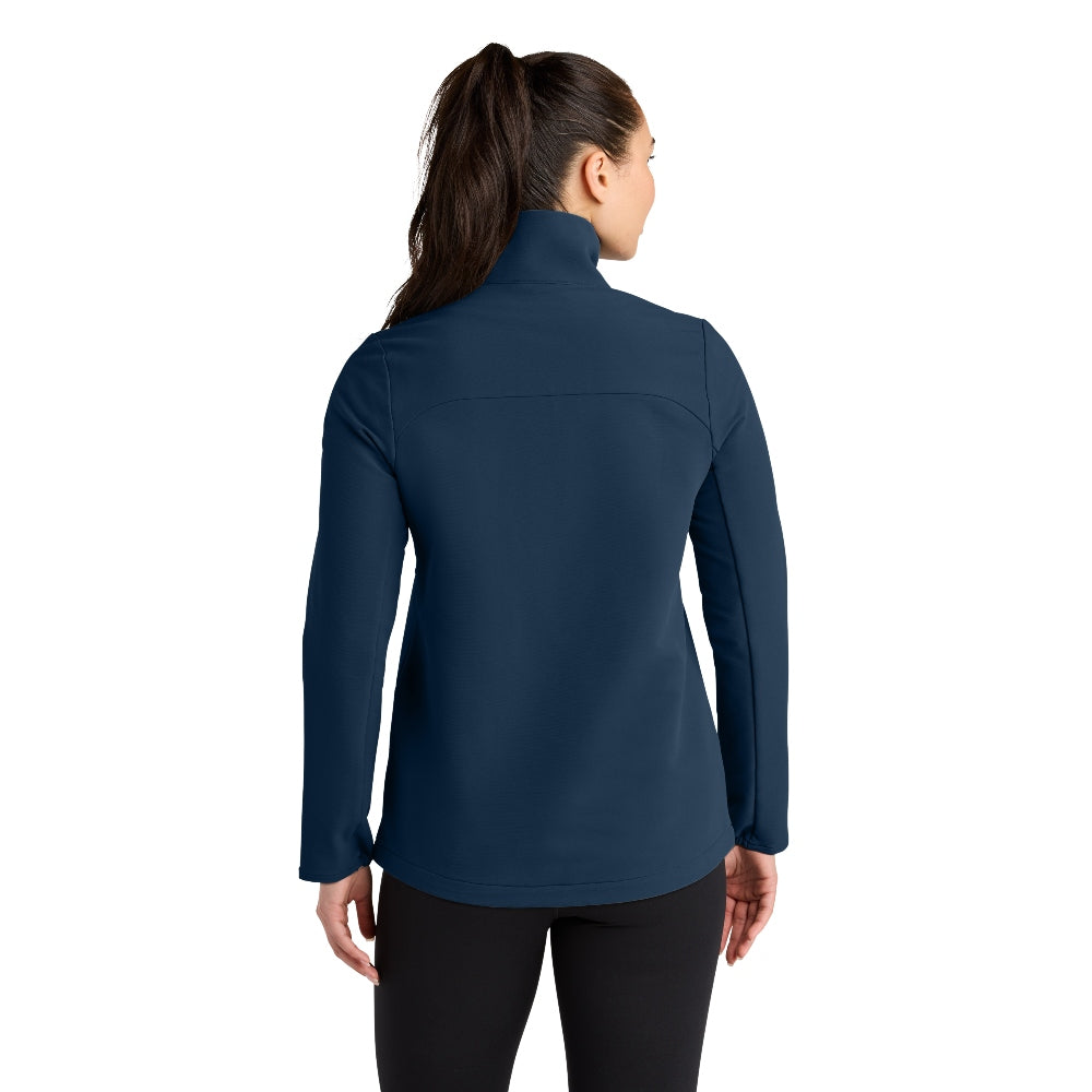 OGIO® Women’s Kinetic Soft Shell - River Blue Navy