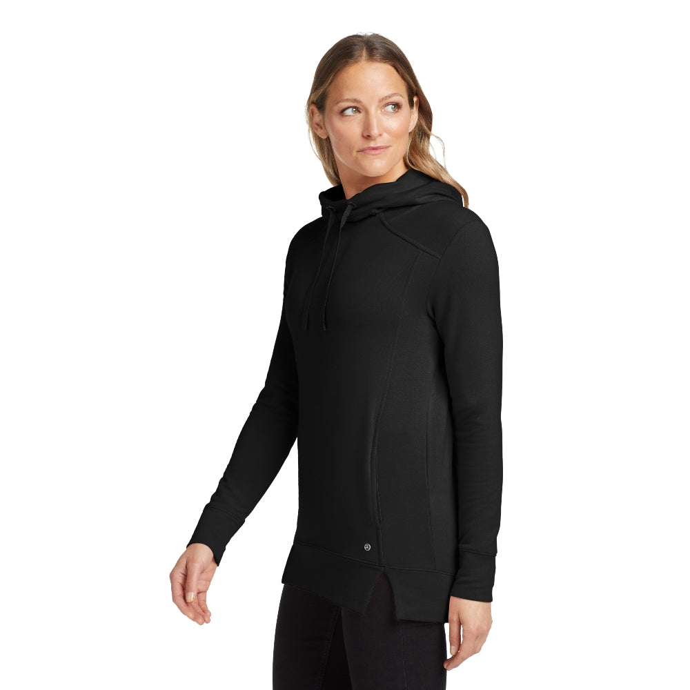 OGIO® Women's Luuma Pullover Fleece Hoodie - Blacktop
