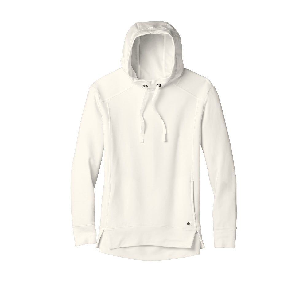 OGIO® Women's Luuma Pullover Fleece Hoodie - Ivory Snow