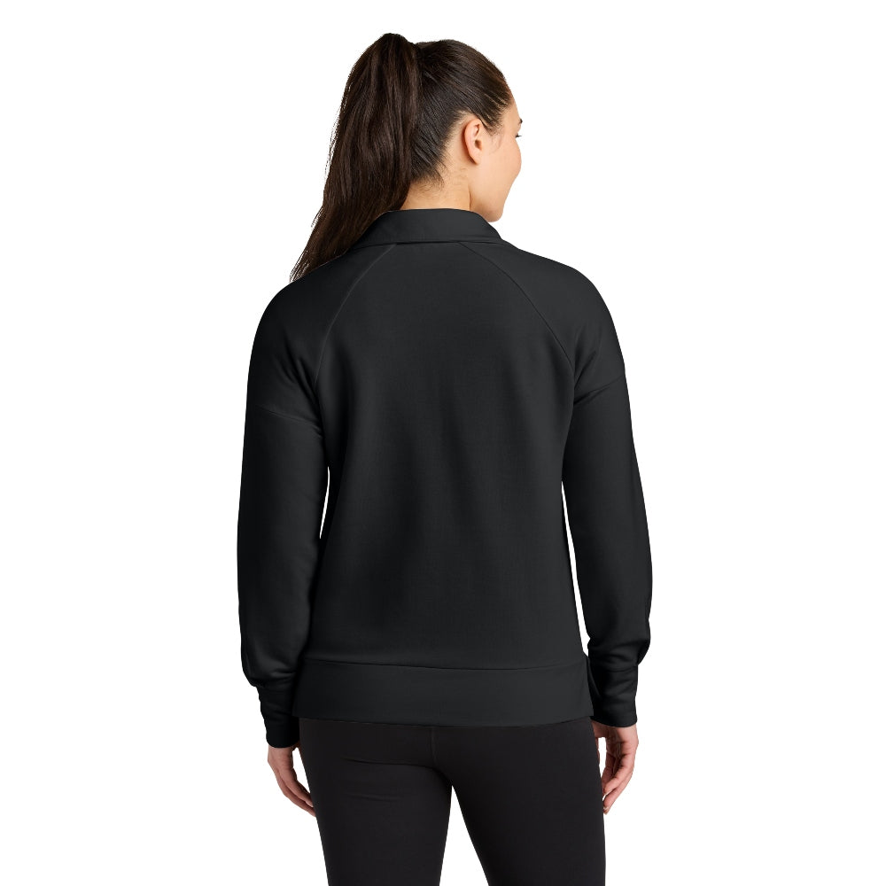 OGIO® Women’s Luuma 1/2-Zip - Blacktop