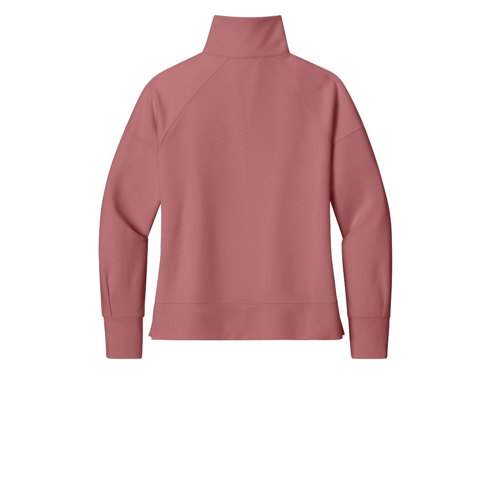 OGIO® Women’s Luuma 1/2-Zip - Desert Pink