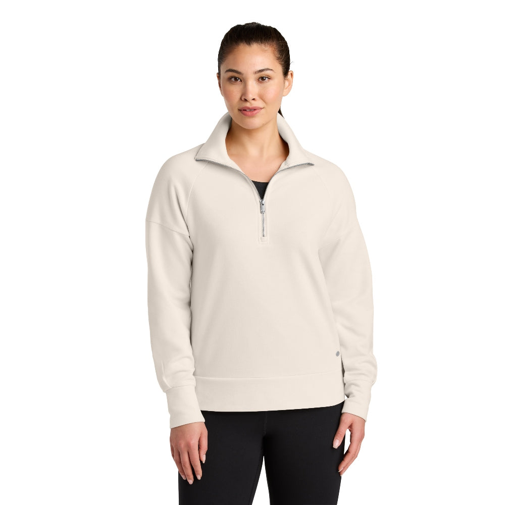 OGIO® Women’s Luuma 1/2-Zip - Light Suede