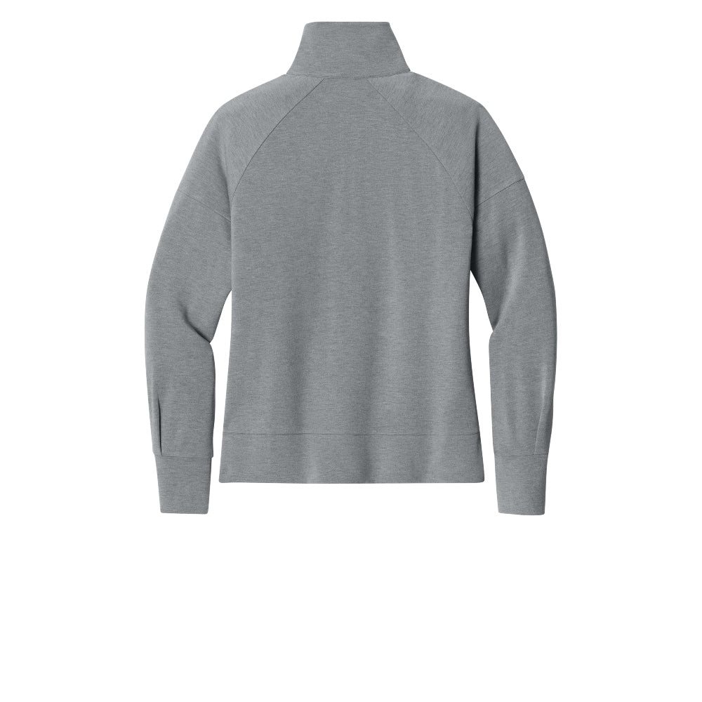 OGIO® Women’s Luuma 1/2-Zip - Petro Grey Heather