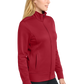 Sport-Tek® Women's Sport-Wick® Fleece Full-Zip Jacket - Deep Red