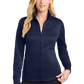 Sport-Tek® Women's Sport-Wick® Fleece Full-Zip Jacket - Navy