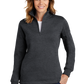Sport-Tek® Women's 1/4-Zip Sweatshirt - Graphite Heather