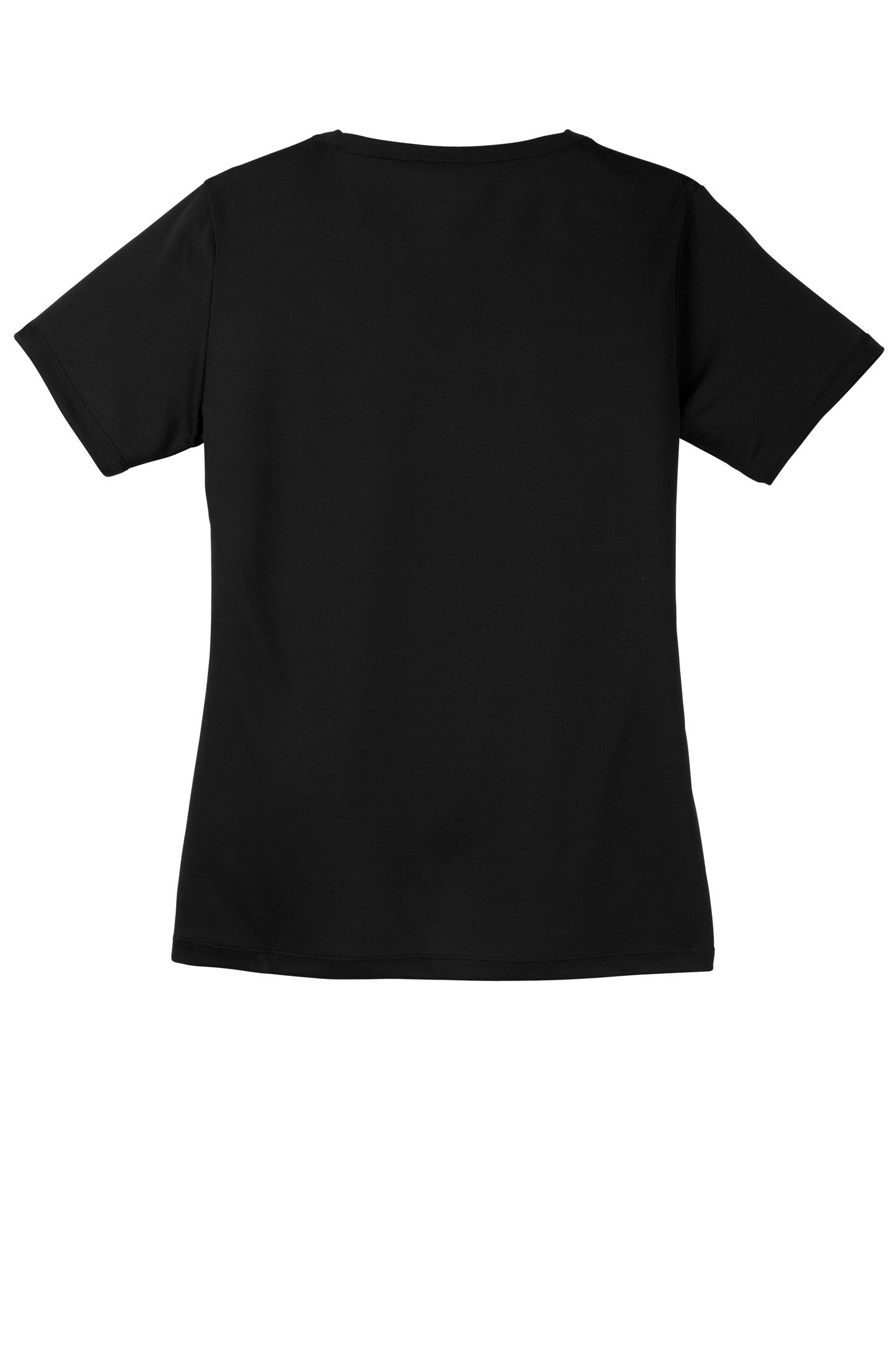 Sport-Tek® Women's PosiCharge® RacerMesh® V-Neck Tee - Black