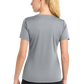 Sport-Tek® Women's PosiCharge® RacerMesh® V-Neck Tee - Silver