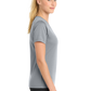 Sport-Tek® Women's PosiCharge® RacerMesh® V-Neck Tee - Silver