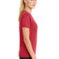Sport-Tek® Women's PosiCharge® RacerMesh® V-Neck Tee - True Red