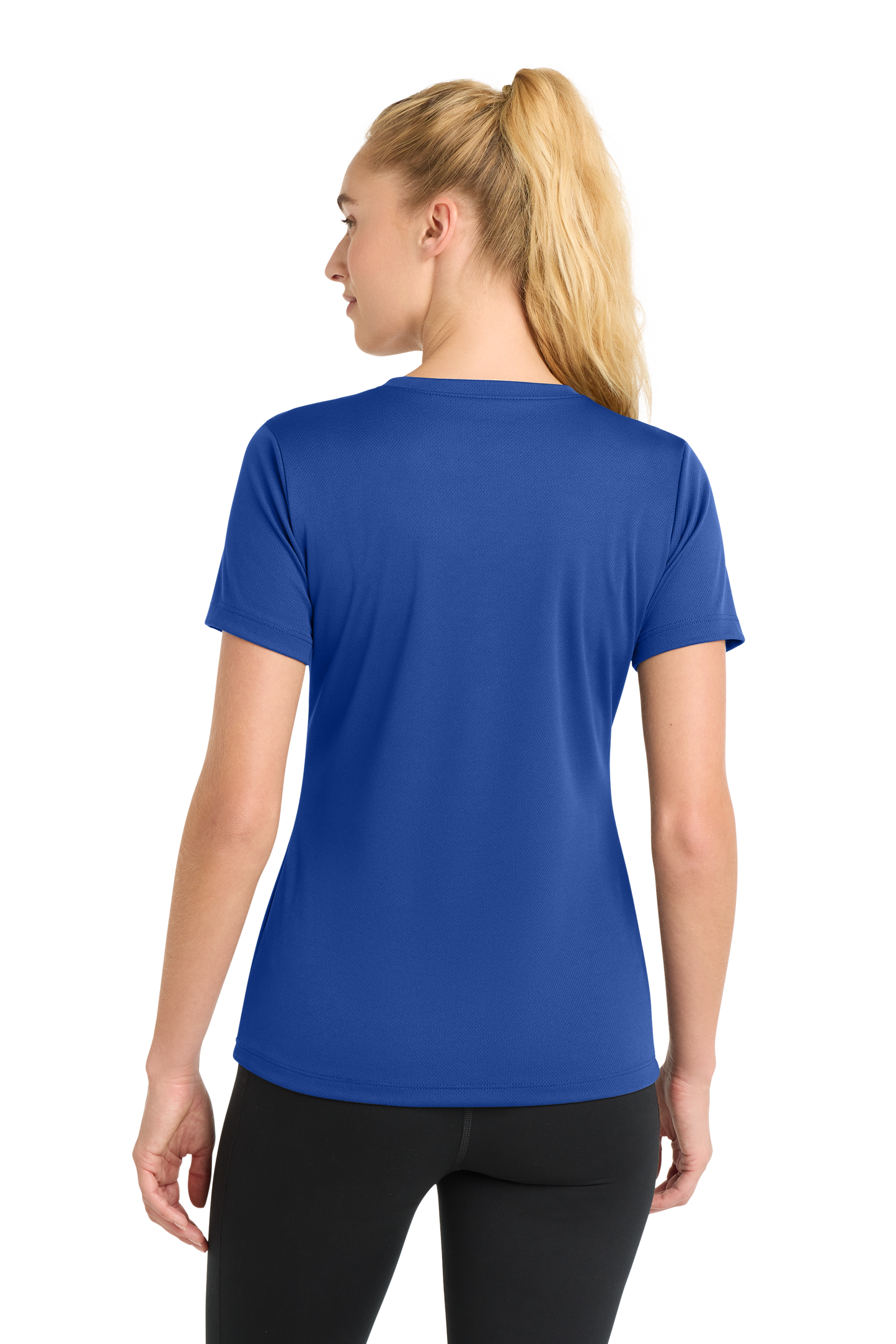 Sport-Tek® Women's PosiCharge® RacerMesh® V-Neck Tee - True Royal