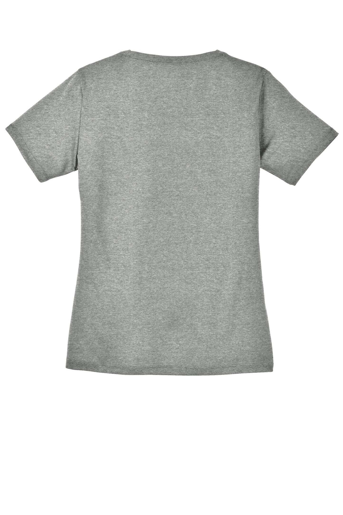 Sport-Tek® Women's PosiCharge® RacerMesh® V-Neck Tee - Grey Heather