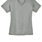 Sport-Tek® Women's PosiCharge® RacerMesh® V-Neck Tee - Grey Heather