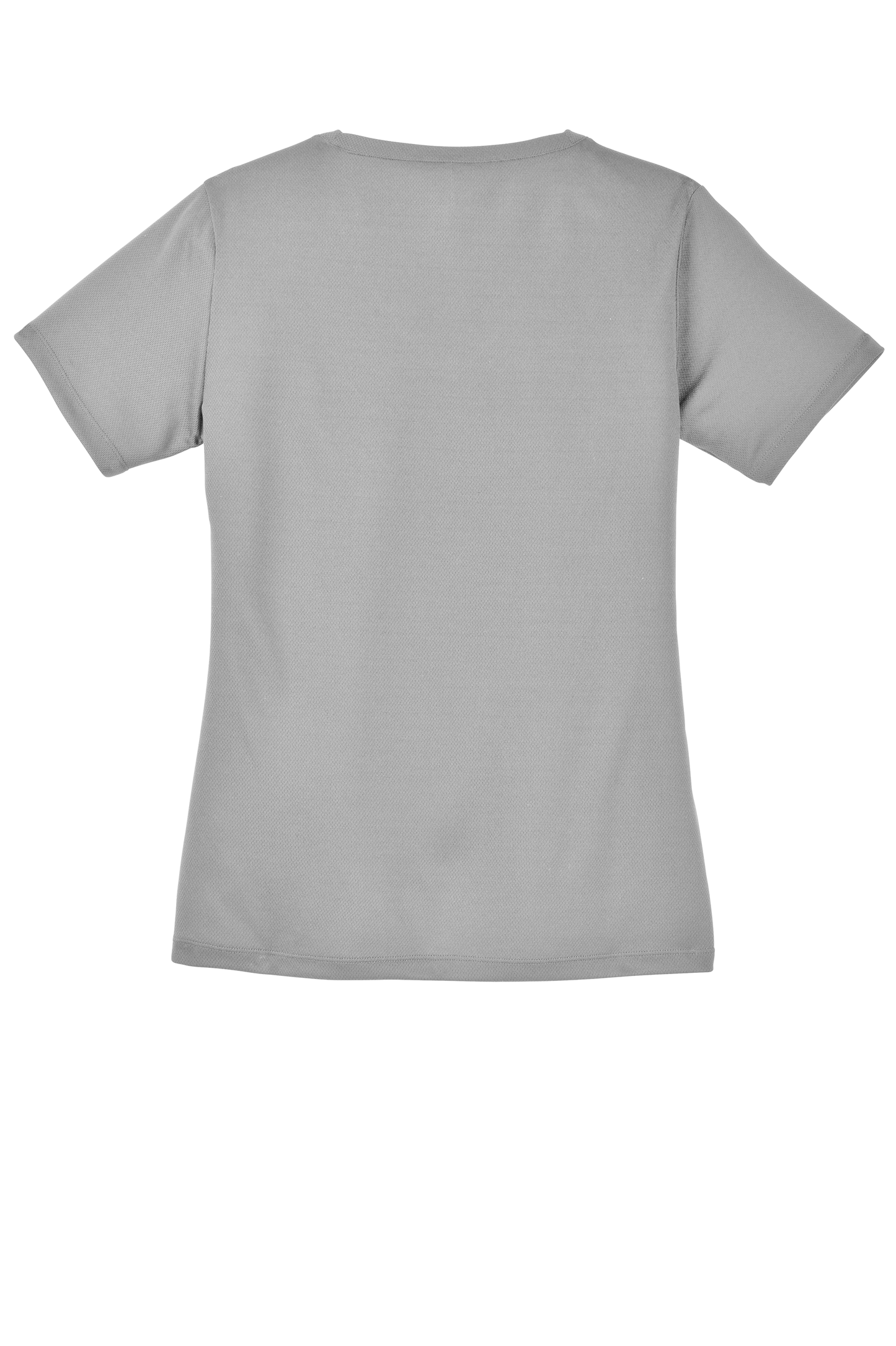 Sport-Tek® Women's PosiCharge® RacerMesh® V-Neck Tee - Silver