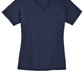 Sport-Tek® Women's PosiCharge® RacerMesh® V-Neck Tee - True Navy