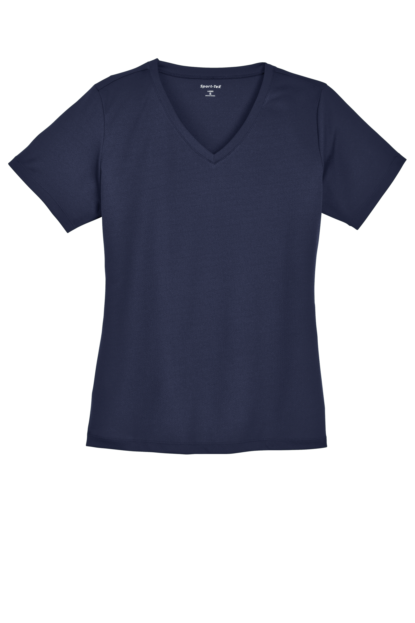 Sport-Tek® Women's PosiCharge® RacerMesh® V-Neck Tee - True Navy
