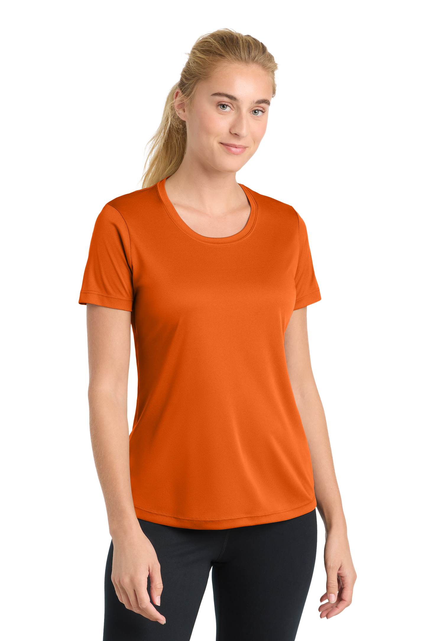 Sport-Tek® Women's PosiCharge® Competitor™ Tee - Deep Orange
