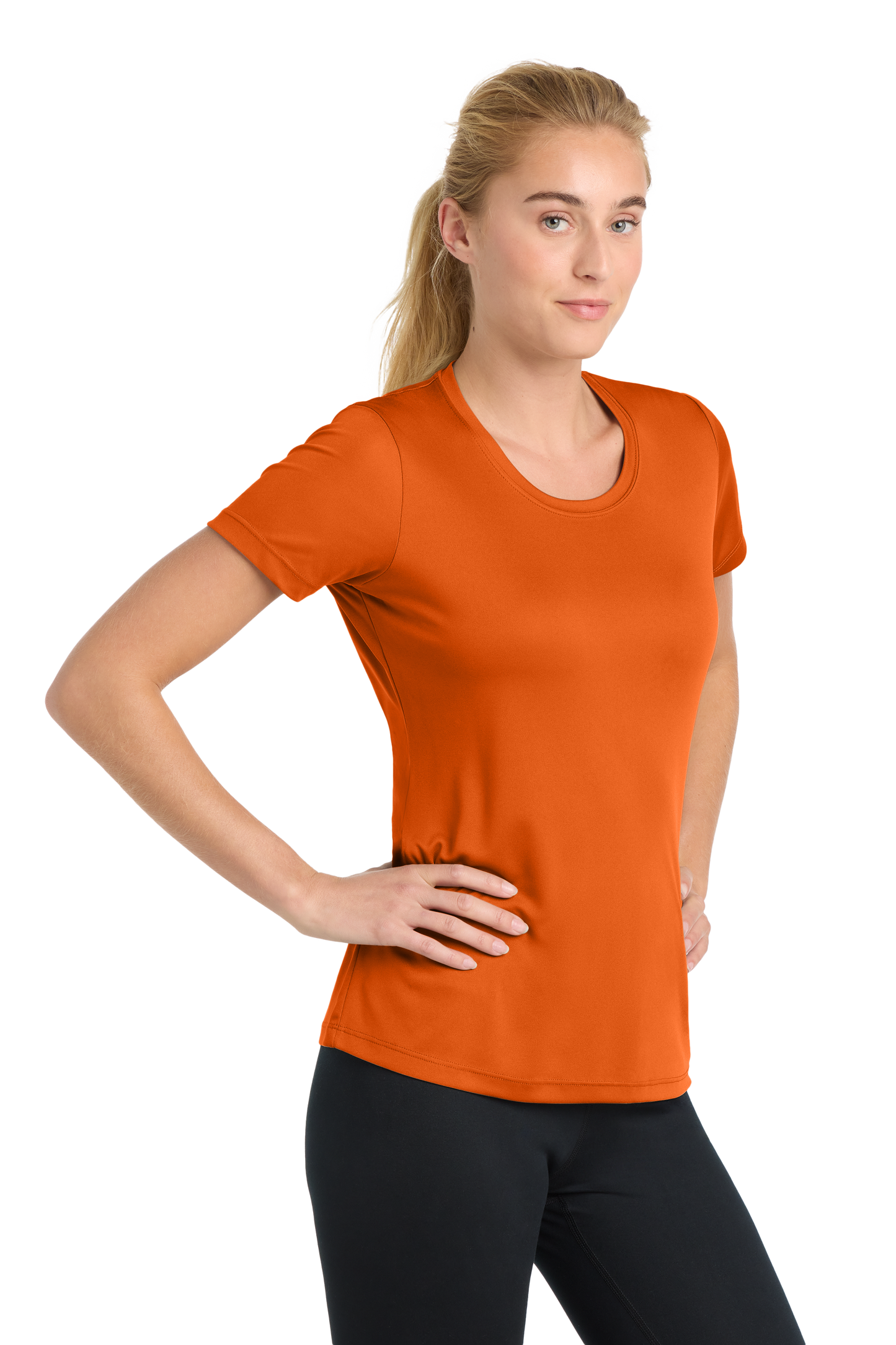 Sport-Tek® Women's PosiCharge® Competitor™ Tee - Deep Orange