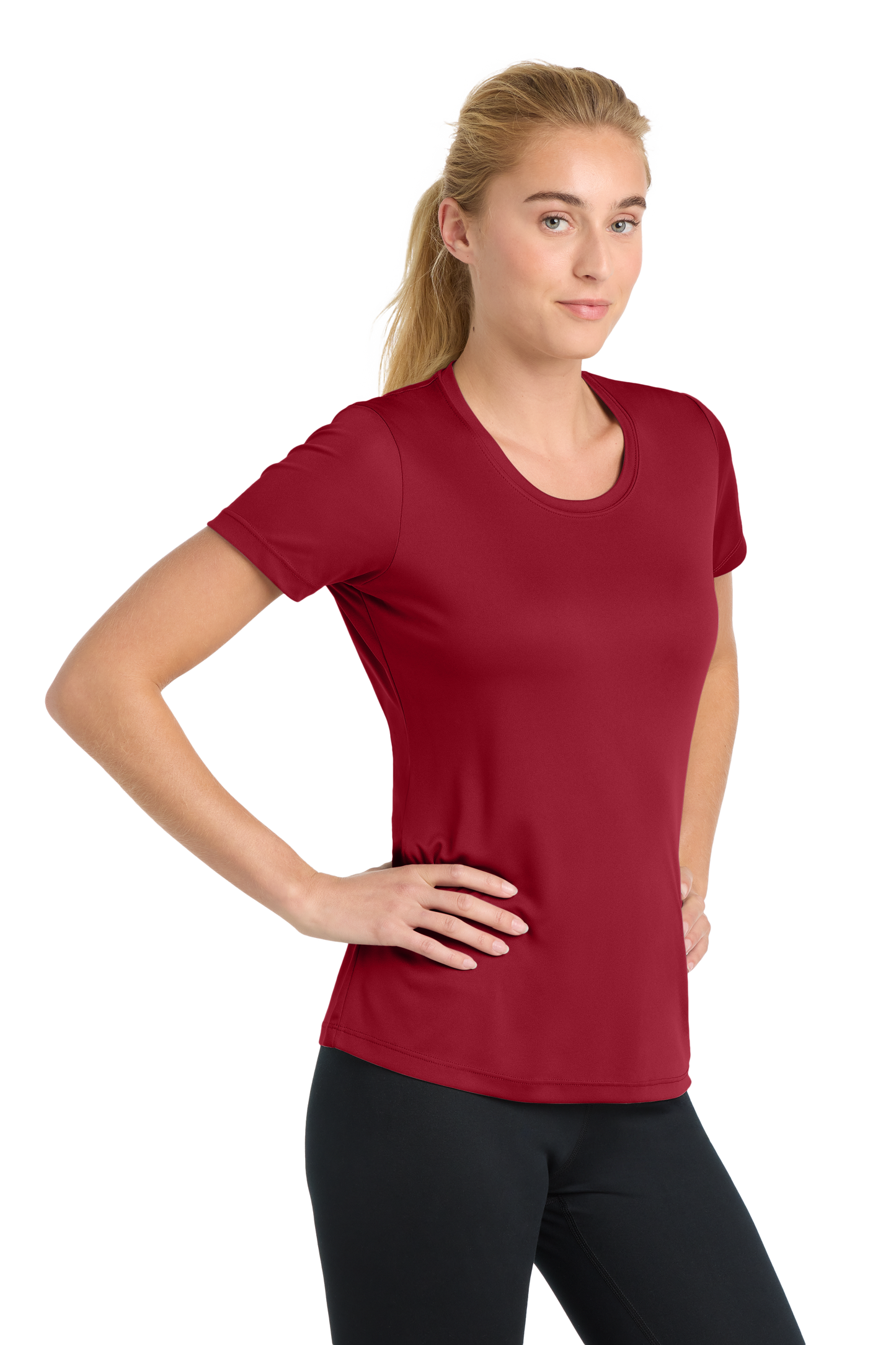 Sport-Tek® Women's PosiCharge® Competitor™ Tee - Deep Red