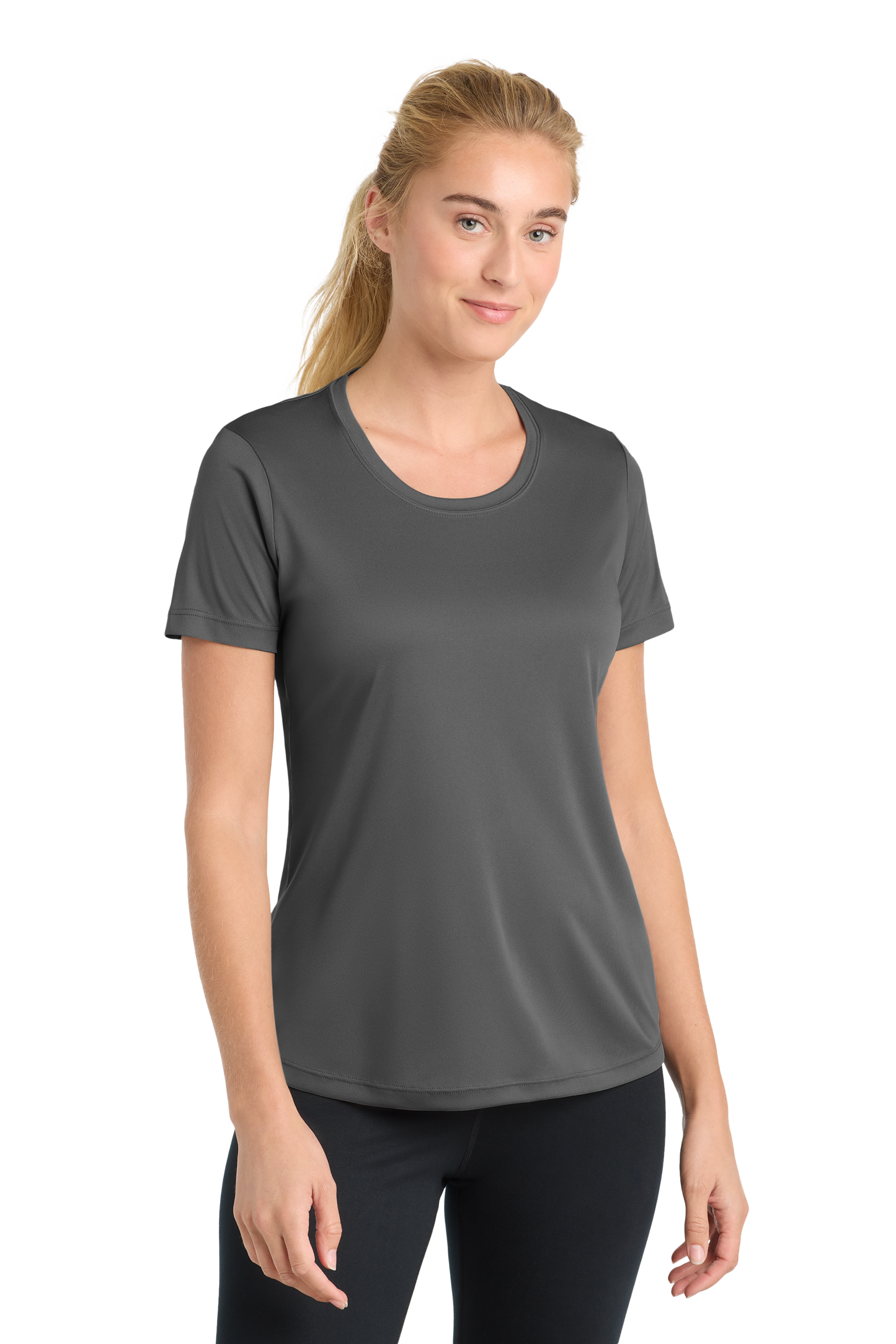 Sport-Tek® Women's PosiCharge® Competitor™ Tee - Iron Grey