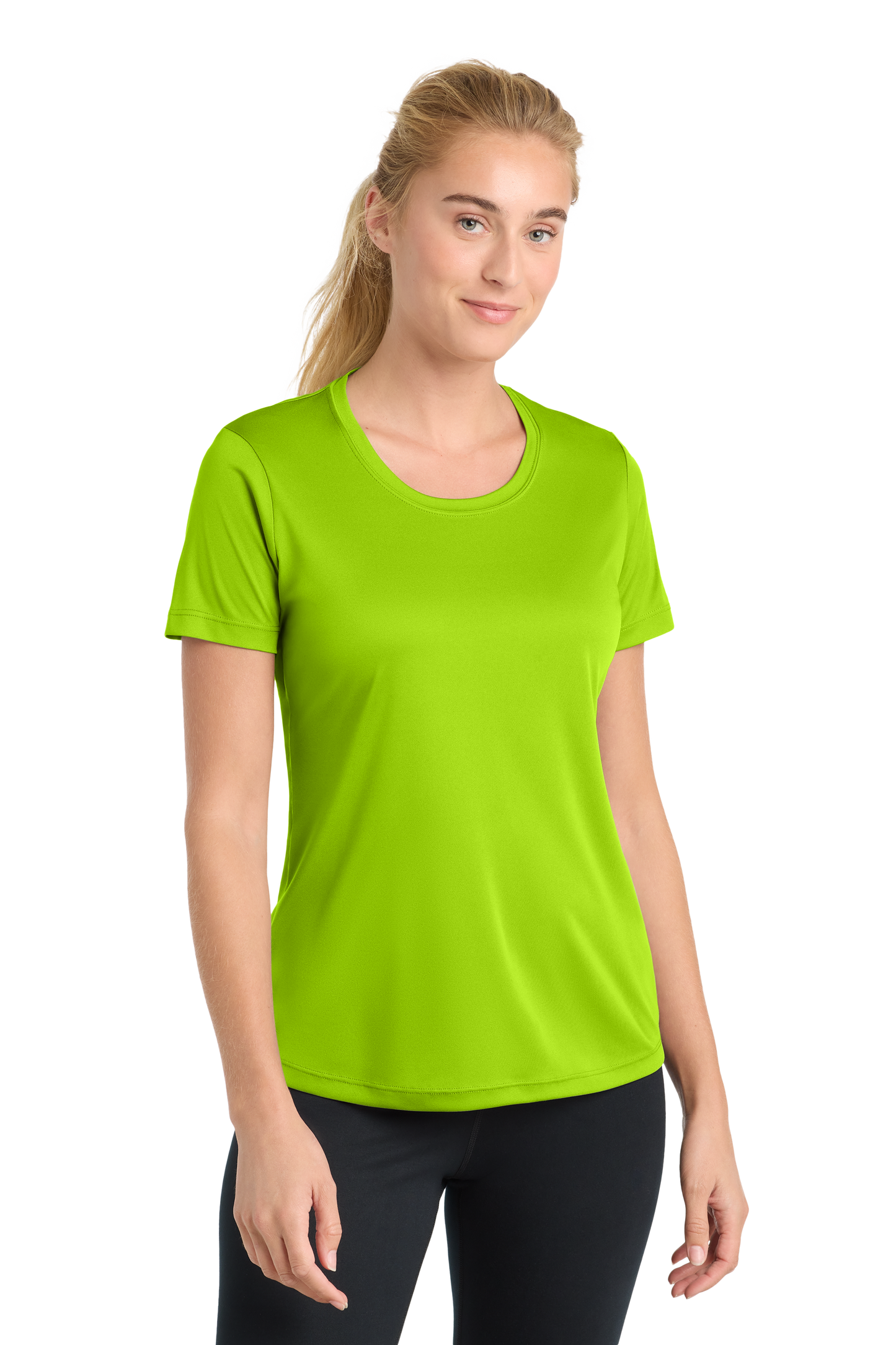 Sport-Tek® Women's PosiCharge® Competitor™ Tee - Lime Shock