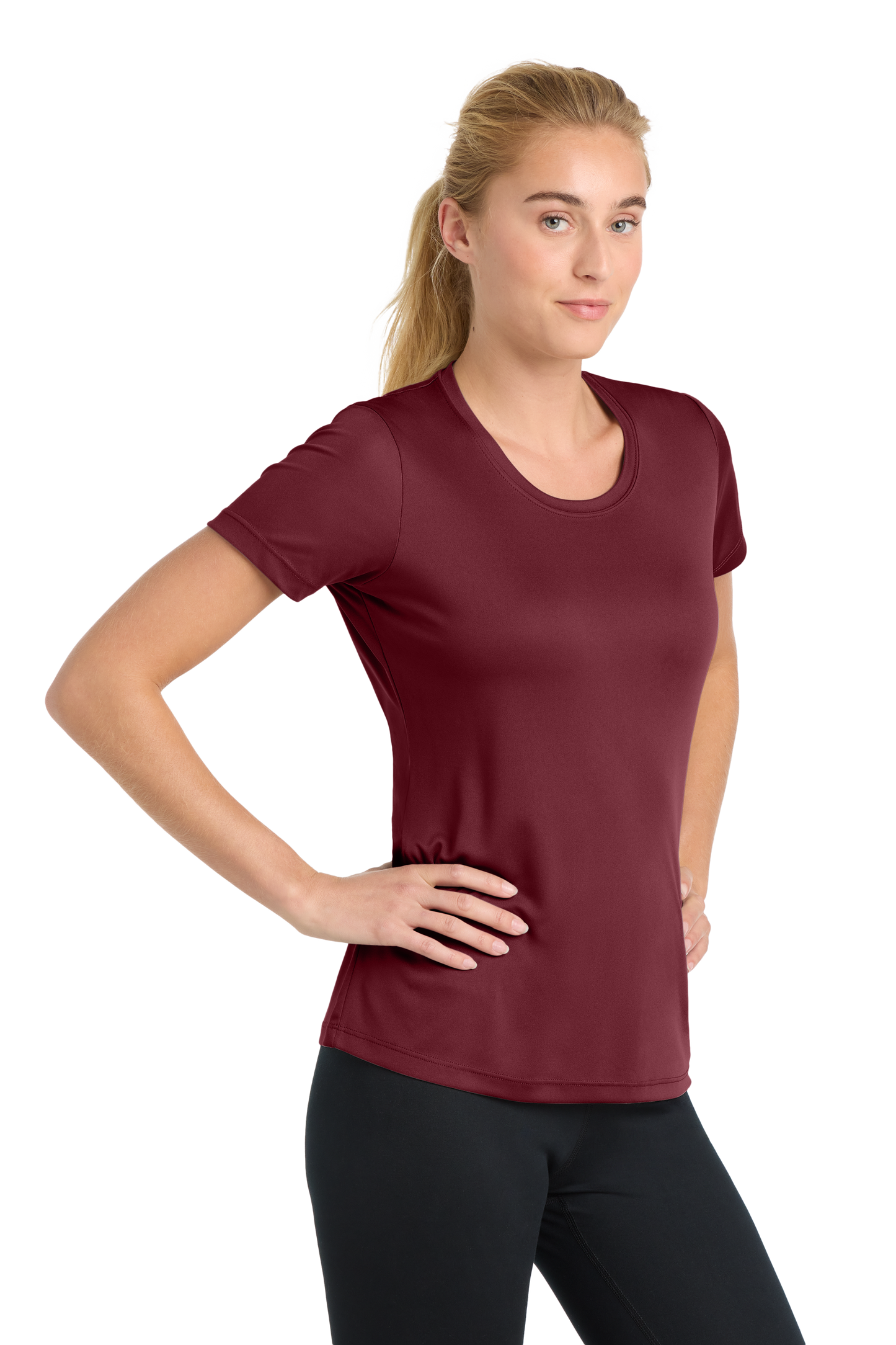 Sport-Tek® Women's PosiCharge® Competitor™ Tee - Maroon