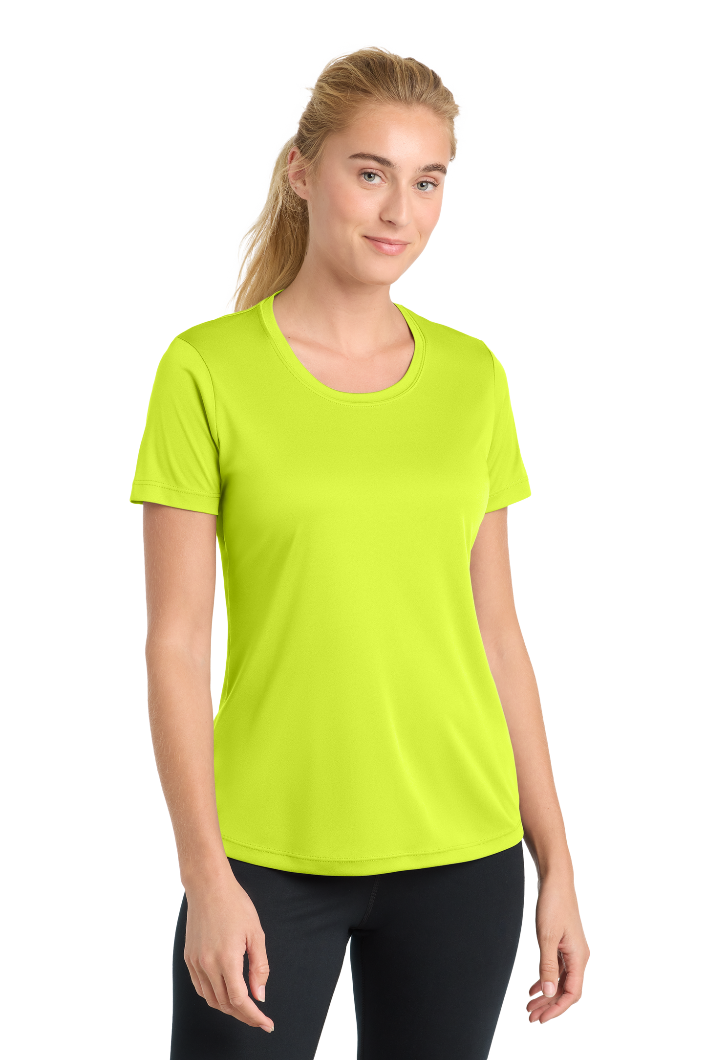 Sport-Tek® Women's PosiCharge® Competitor™ Tee - Neon Yellow