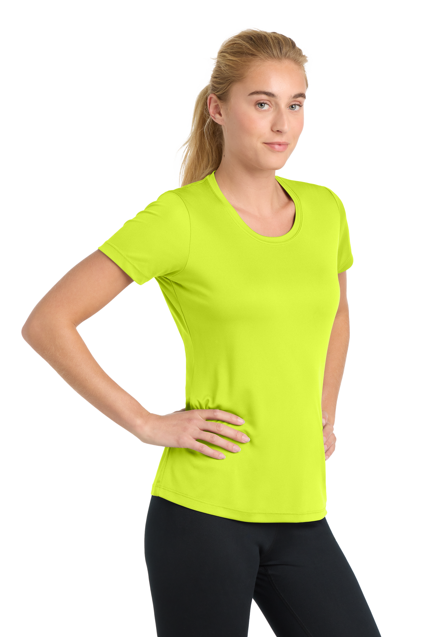 Sport-Tek® Women's PosiCharge® Competitor™ Tee - Neon Yellow