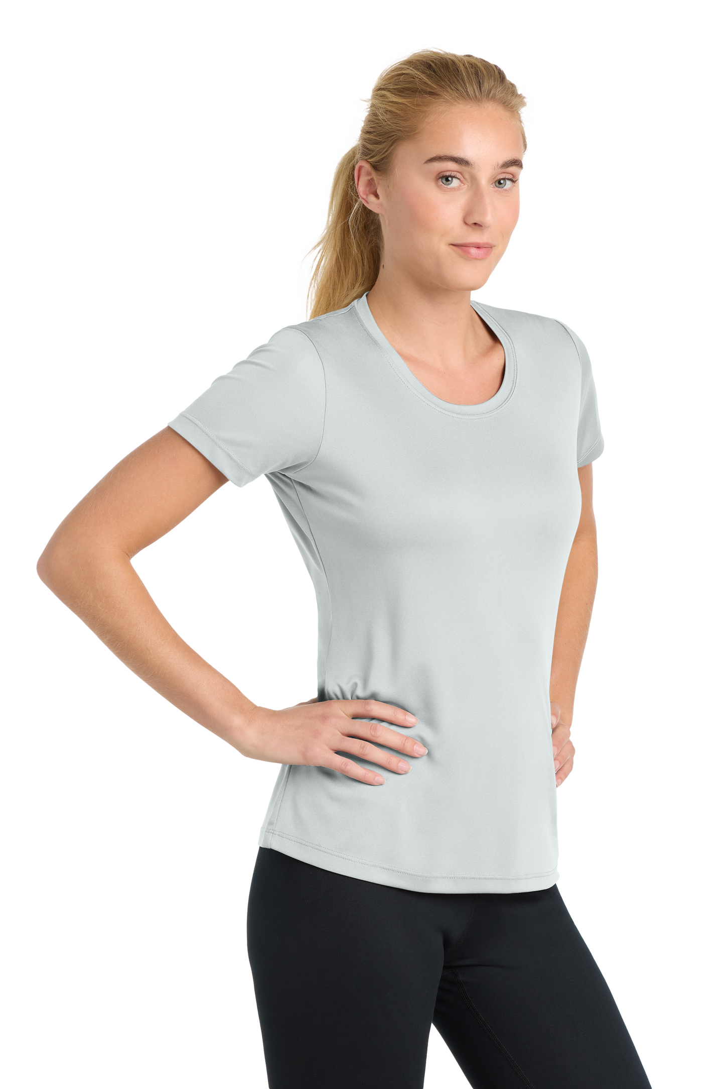 Sport-Tek® Women's PosiCharge® Competitor™ Tee - Silver