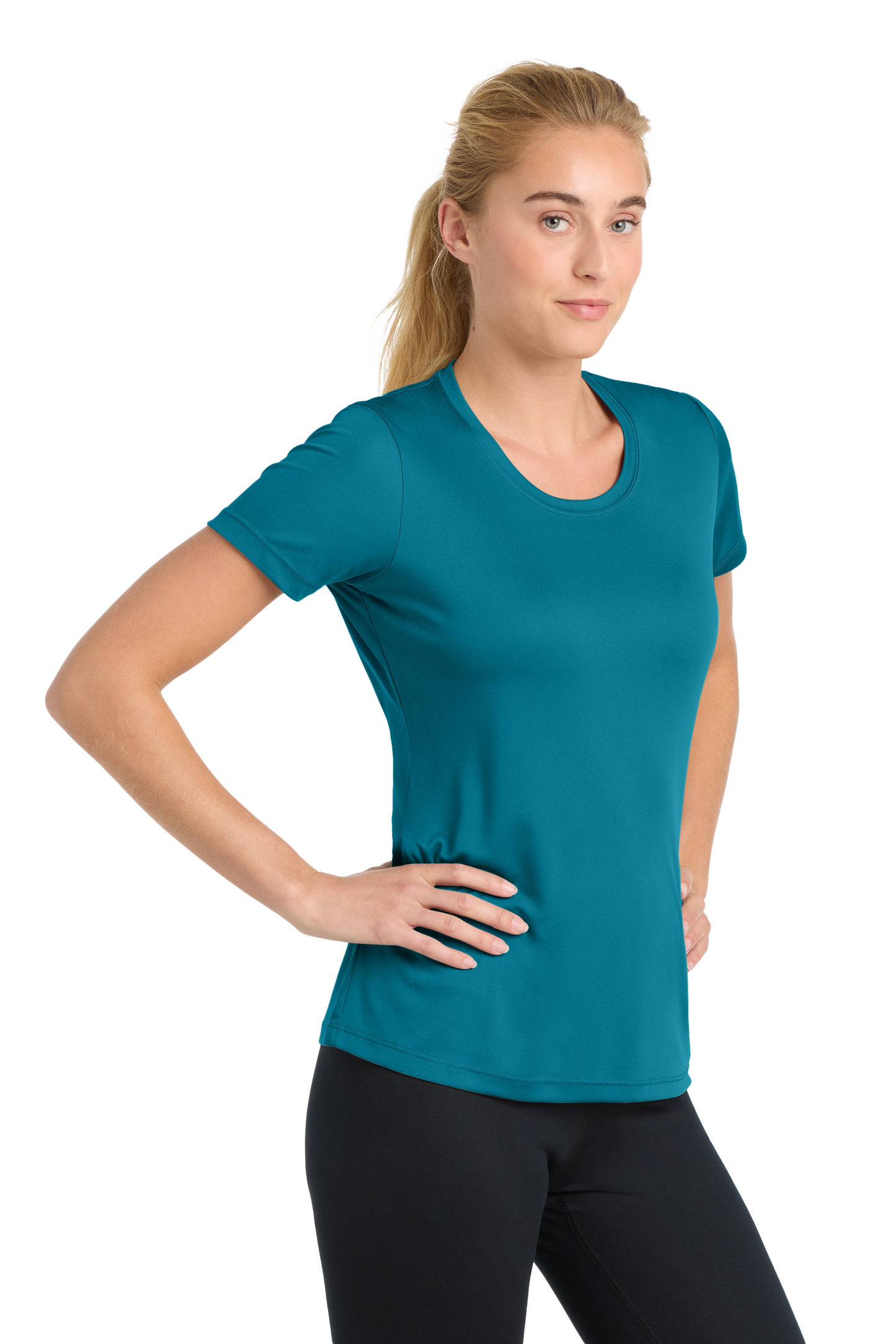 Sport-Tek® Women's PosiCharge® Competitor™ Tee - Tropic Blue