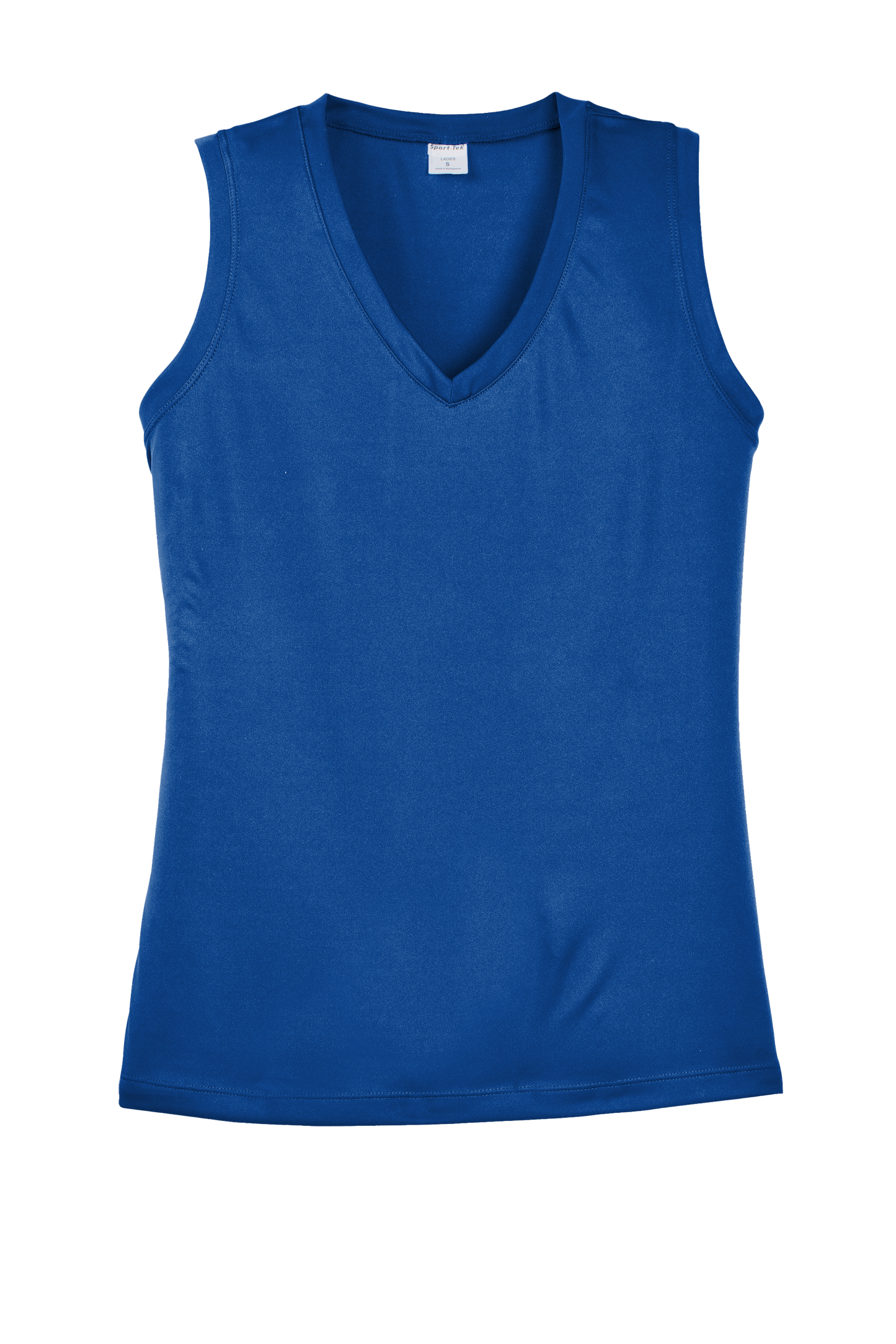 Sport-Tek® Women's Sleeveless PosiCharge® Competitor™ V-Neck Tee - True Royal