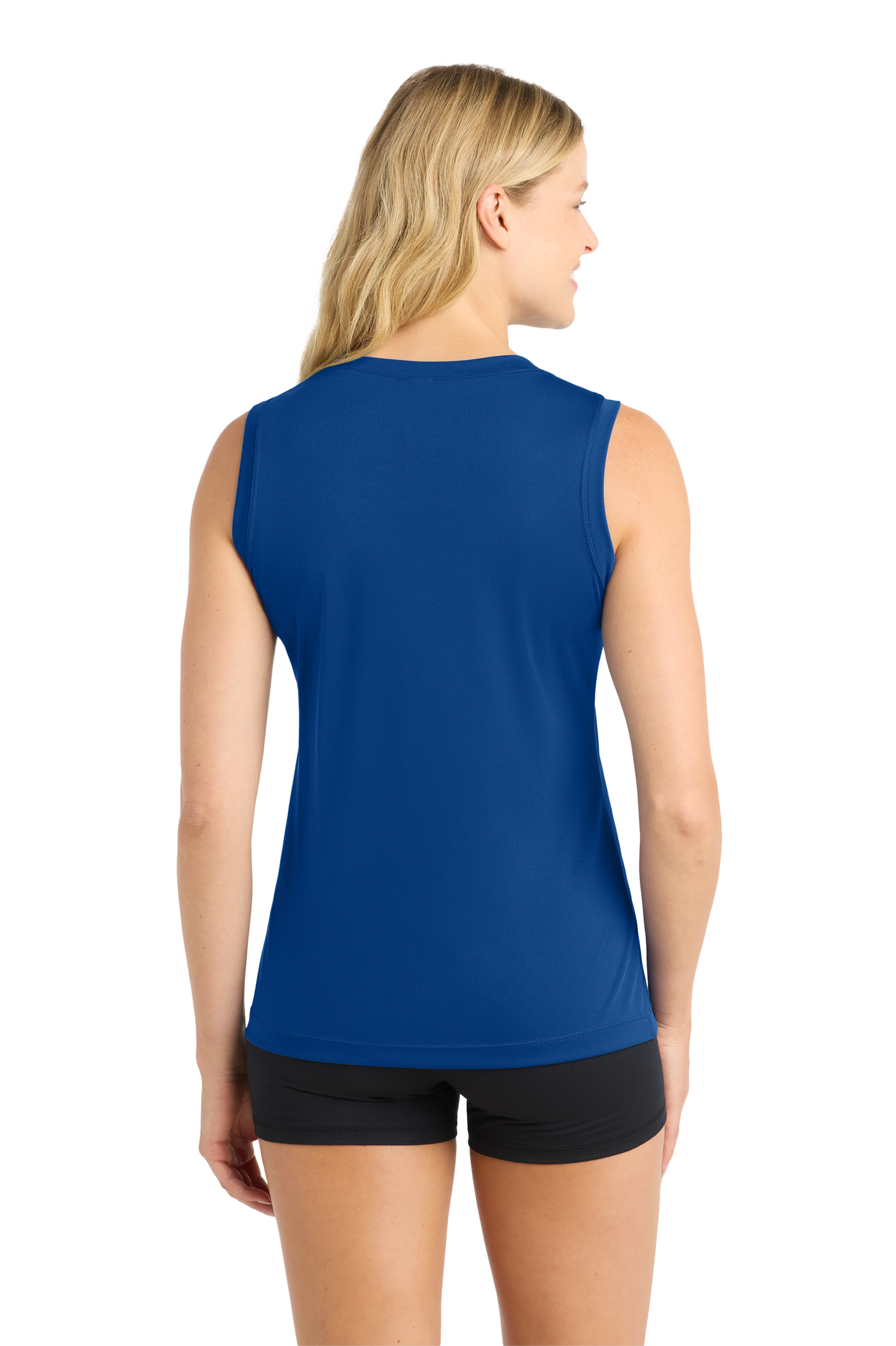 Sport-Tek® Women's Sleeveless PosiCharge® Competitor™ V-Neck Tee - True Royal