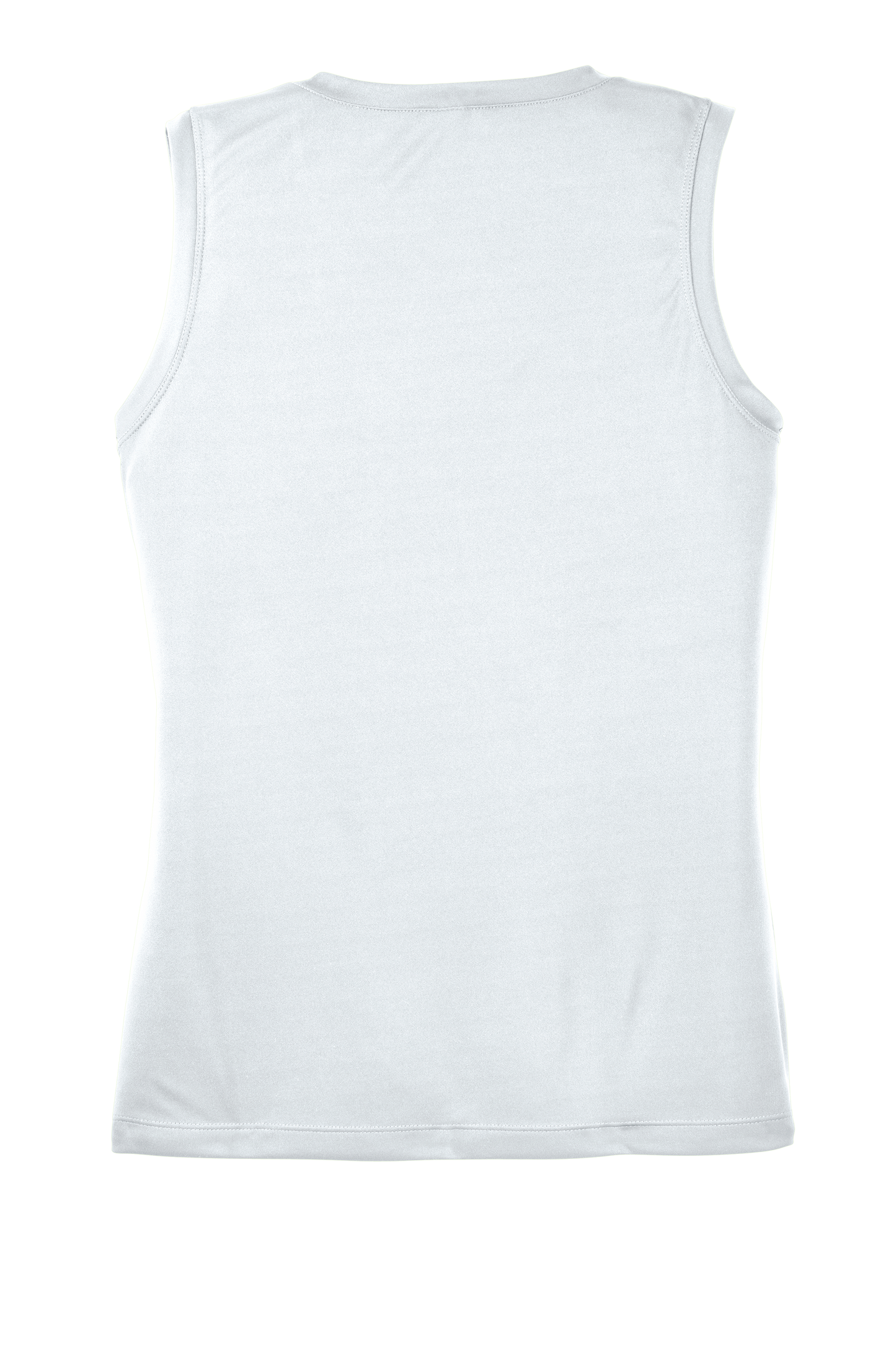 Sport-Tek® Women's Sleeveless PosiCharge® Competitor™ V-Neck Tee - White