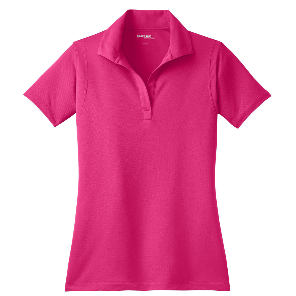 Sport-Tek® Women's Micropique Sport-Wick® Polo - Pink Raspberry