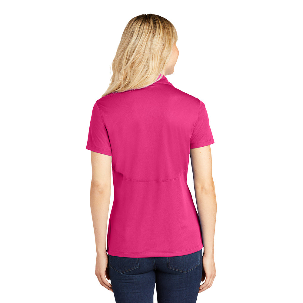 Sport-Tek® Women's Micropique Sport-Wick® Polo - Pink Raspberry
