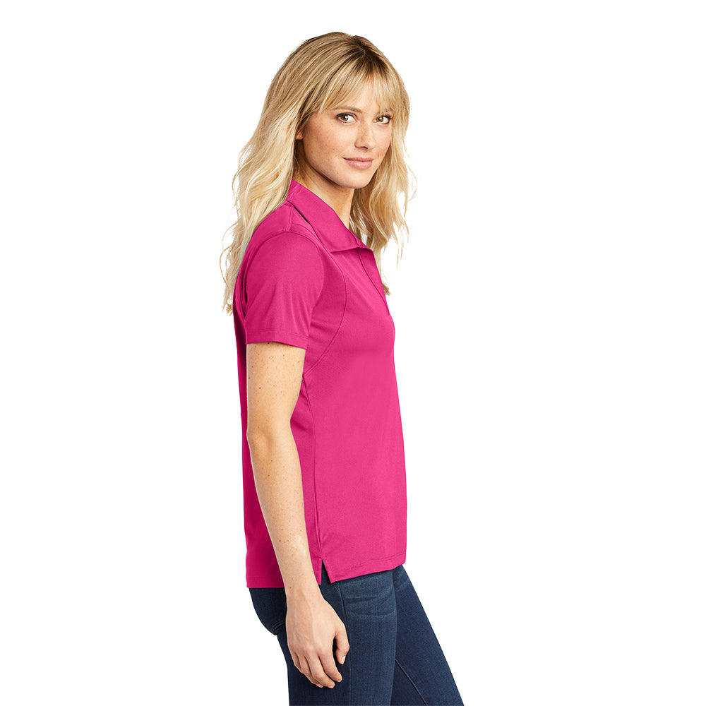 Sport-Tek® Women's Micropique Sport-Wick® Polo - Pink Raspberry