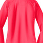 Sport-Tek® Women's Sport-Wick® Stretch 1/4-Zip Pullover - Hot Coral