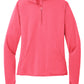 Sport-Tek® Women's Sport-Wick® Stretch 1/4-Zip Pullover - Hot Coral