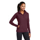 Sport-Tek® Women's Sport-Wick® Stretch 1/4-Zip Pullover- Maroon