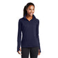 Sport-Tek® Women's Sport-Wick® Stretch 1/4-Zip Pullover - True Navy
