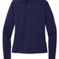 Sport-Tek® Women's Sport-Wick® Stretch 1/4-Zip Pullover - True Navy