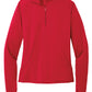 Sport-Tek® Women's Sport-Wick® Stretch 1/4-Zip Pullover - True Red