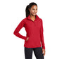 Sport-Tek® Women's Sport-Wick® Stretch 1/4-Zip Pullover - True Red