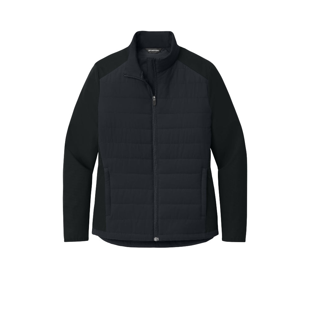 Sport-Tek® Women’s Teknical Hybrid Jacket - Black