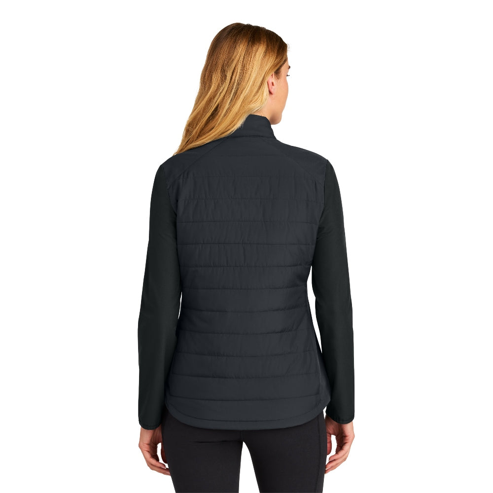 Sport-Tek® Women’s Teknical Hybrid Jacket - Black