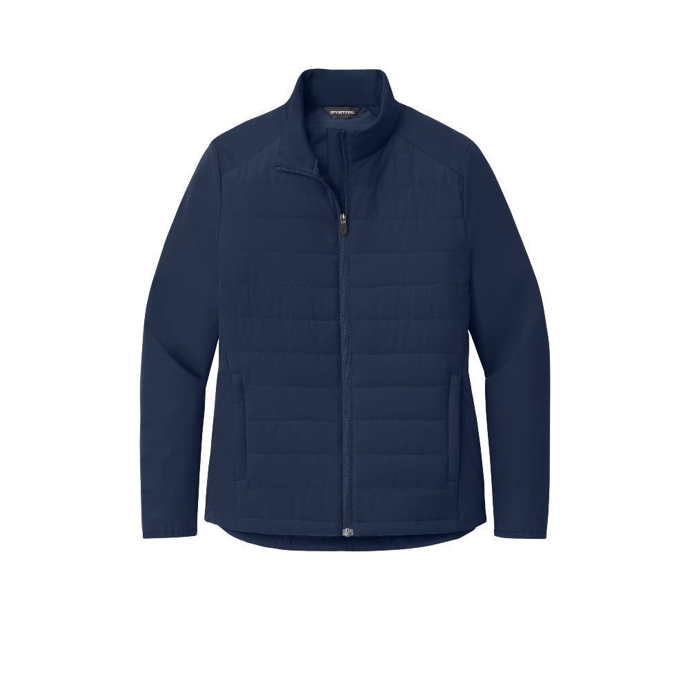 Sport-Tek® Women’s Teknical Hybrid Jacket - True Navy