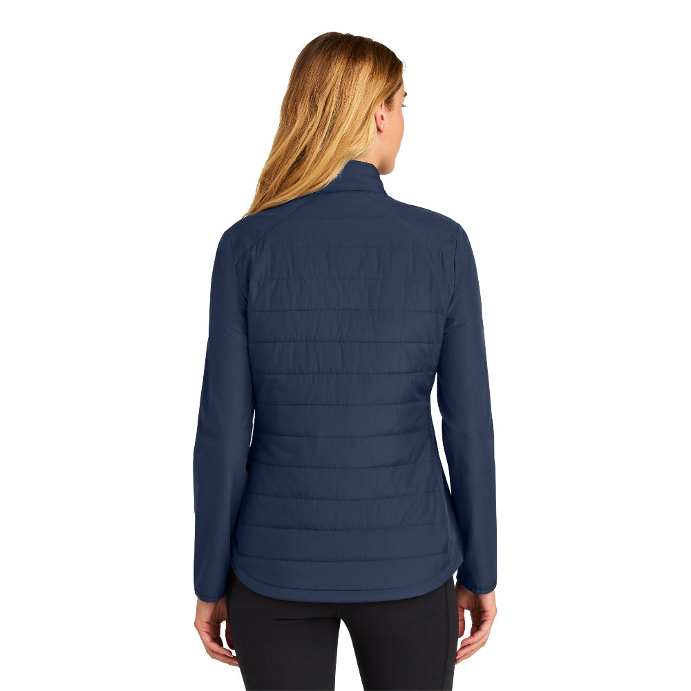 Sport-Tek® Women’s Teknical Hybrid Jacket - True Navy