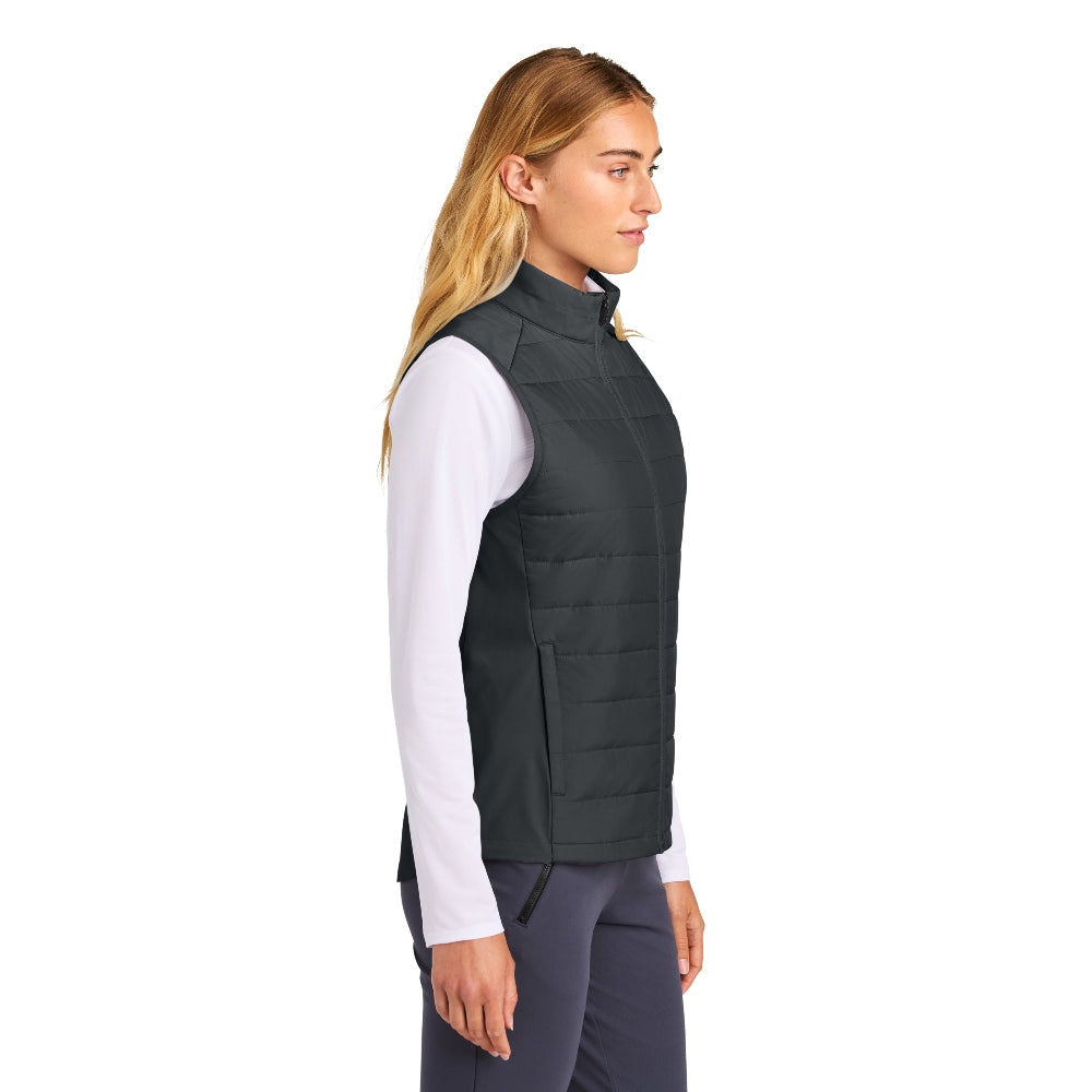 Sport-Tek® Women’s Teknical Hybrid Vest - Iron Grey